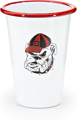 Crow Canyon Home Georgia UGA Bulldogs Enamelware 14oz Tumbler