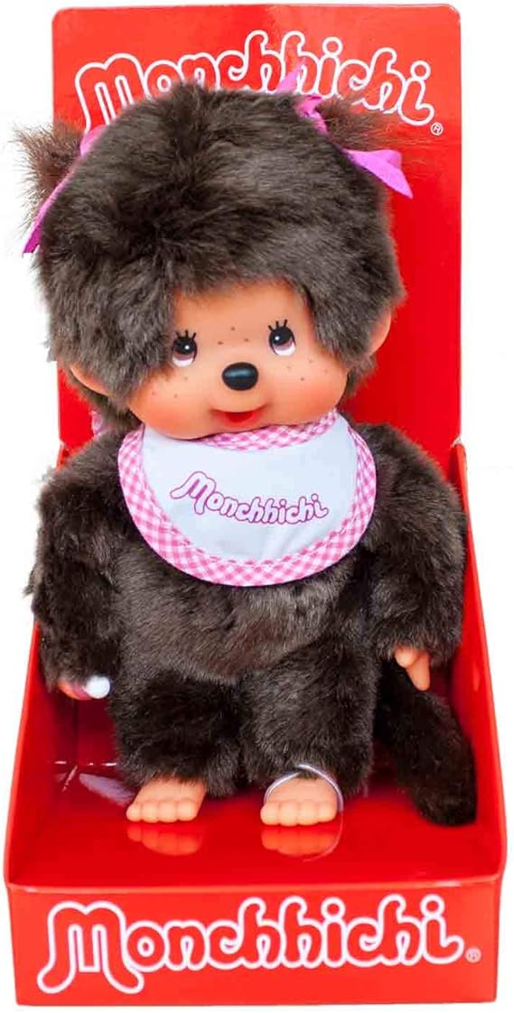 Monchhichi 20cm Classic Girl (Pink)