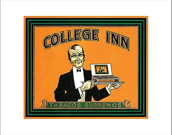 CINEMAFLIX College Inn - Tabaco Supremo POSTER 16x20 inches.