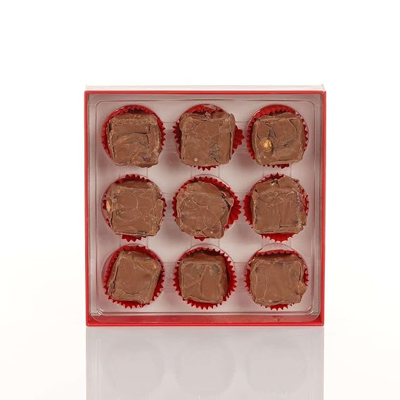Lezzet, Handmade Chocolate Covered Turkish Delight, Premium Lokum, 9 Pieces, 10.22 oz (290g)