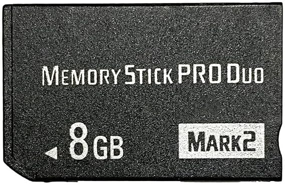 MS 8GB Memory Stick Pro Duo (Mark2) PSP Camera Memory Card