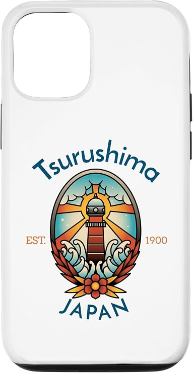 iPhone 14 Pro Tsurushima Lighthouse Japan Case