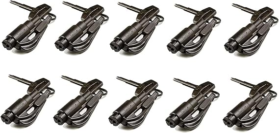 Resqme Car Escape Tool Black (10 Pack)