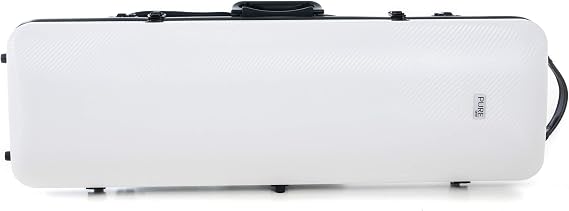 PURE GEWA Violinkoffer Polycarbonat 2.4 für Größe 4/4 weiß, NA