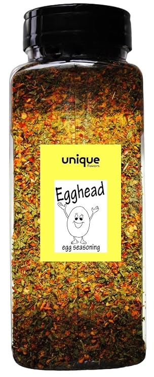 Egghead Seasoning Topping For Scrambled Eggs, poched Eggs or Omelettes 18 oz Chef Size - Unique Flavors