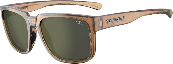 Tifosi Shumo Oversized Lifestyle Sunglasses | 100% UVA/UVB, shatterproof polycarbonate. Oversized coverage, hydrophilic nose pads. For running, hiking & lifestyle.