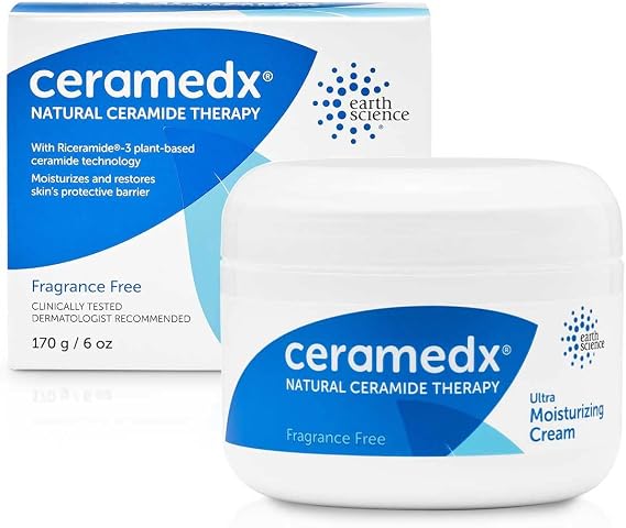 Ceramedx - Ultra Moisturizing Natural Ceramide Cream Unscented for Dry, Sensitive Skin (6 oz.) (2)