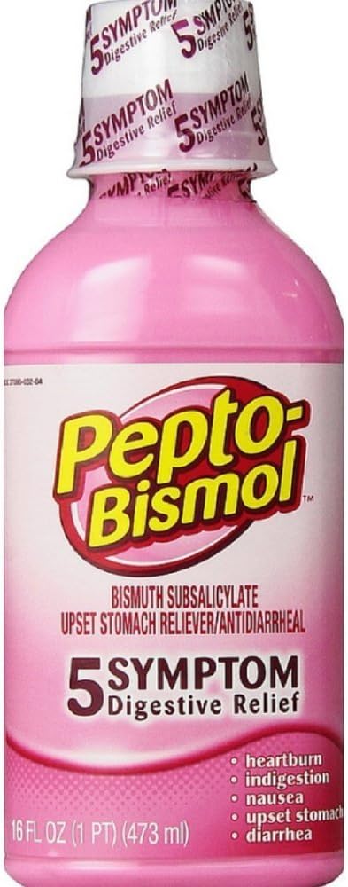 Pepto-Bismol Original Liquid 16 oz (Pack of 4)