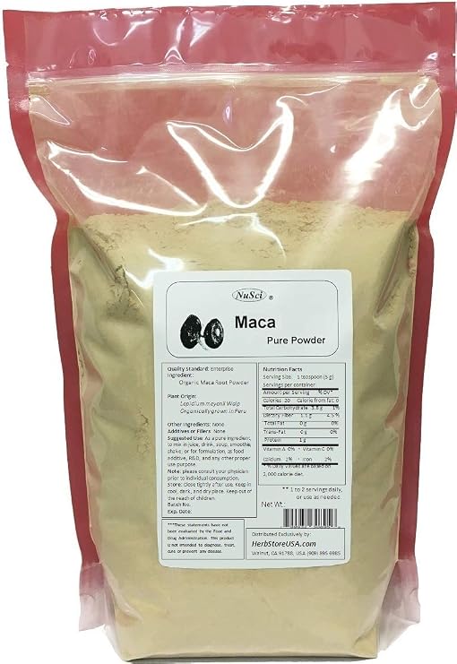 Maca Root organically Grown Powder Pure Peruvian (227g(8.0 oz))