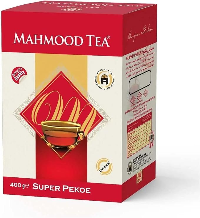 Mahmood Tea Super Pekoe Imported Ceylon Sri Lanka Ceylon Bulk Tea 400 gr