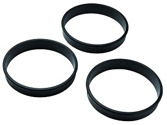 Matfer Bourgeat Exoglass Tart Rings, 3 1/6", Pack of 6