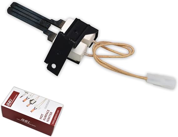 Replacement for Round Style Ignitor Dryer Igniter WE4X739, AP6796735, PS12342916, SDE358 134393700 5304517325 AP3749553 137524000 PS975823 WE04X25996 WE04X0739 WE04X10128 134192000 Not Universal