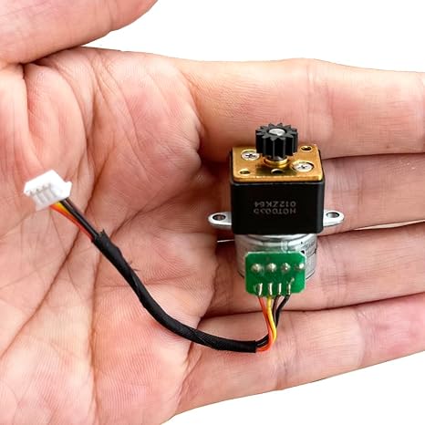 DC 5V 2-Phase 4-Wire Micro Stepper Motor 15mm Diameter 18 Degrees