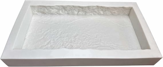 Rubber Molds for Concrete, Wall Cap Mold, 24" L x 12" W x 3" D