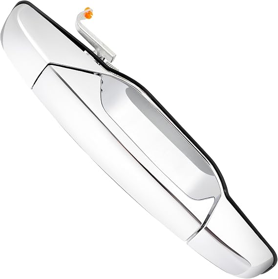 Exterior Chrome Door Handle Front Right Passenger Side for 2007 2008 2009 2010 2011 2012 2013 2014 Chevy Silverado Suburban Tahoe Avalanche, GMC Sierra Yukon, Cadillac Escalade - 22738722, 80545
