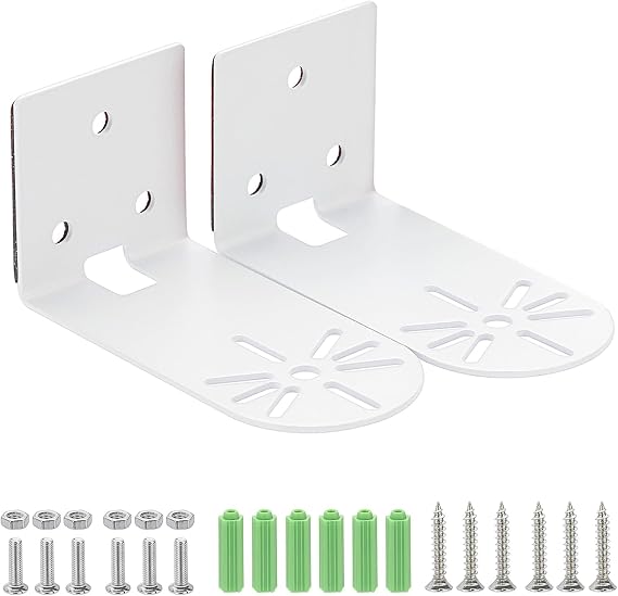 Sumnacon 2 PCS Wall Mount Camera Shelf Metal Small Wall Shelf with Adhesive
