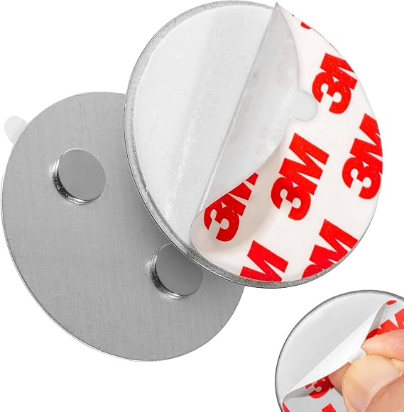Mıknatıslı 50mm Çap Duman Dedektörü Montaj Aparatı, mıknatıslı yapışkan pedler, hızlı ve güvenli montaj, delme veya vida yok, yangından korunma, montaj aracı 1 adet/X-Sense Dedektörler ile Uyumlu