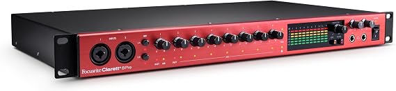 Focusrite Clarett+ 8Pre 18-In/20-Out USB-C Audio Interface