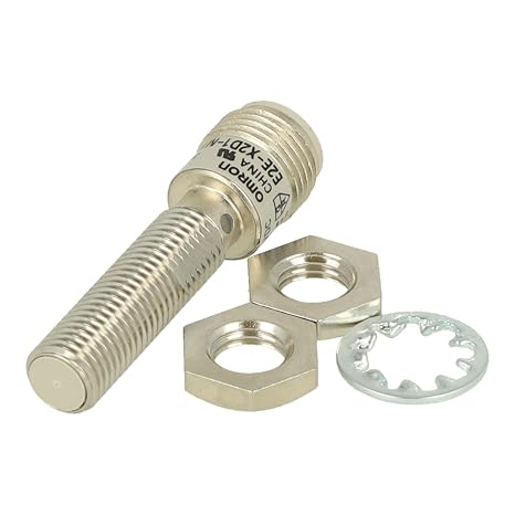 OMRON E2E-X2D1-M1G 2 MM Range, DC 2-Wire, E2E/E2E Next, M12 Connector (IEC Arrangement), Normally Open, Polarity, Proximity Sensor, Shielded, Standard FREQ., Standard Length