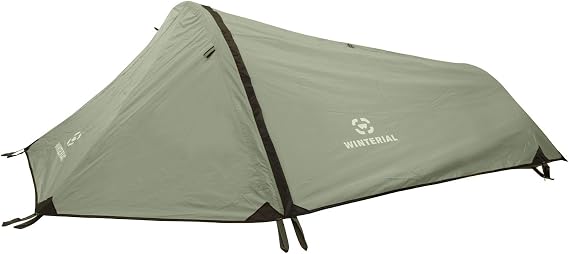 Winterial Camping Tent, 1/3/6 Person Lightweight Personal Bivy 1 to 6 Person Tent with Waterproof Tent Rainfly, Durable Stitched Tent for Camping, Beach, Backpacking, Hiking, and Festivals.