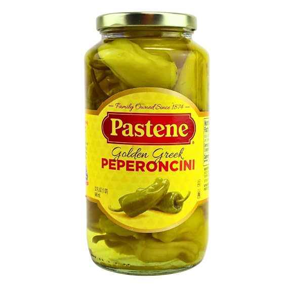 Pastene Peperoncini Peppers In Vinegar (1 Pack)