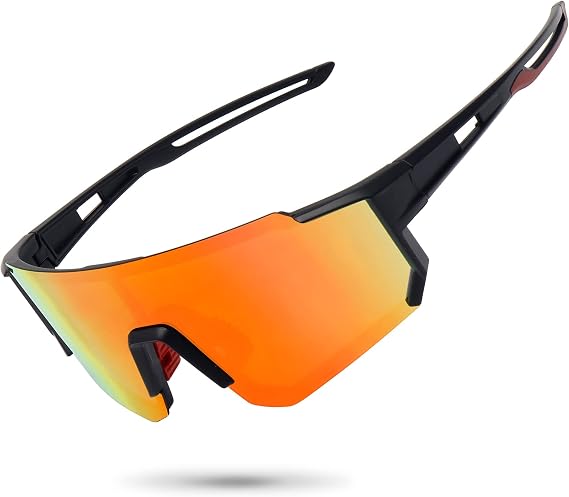 STORYCOAST Polarized Sports Sunglasses for Men Women,Cycling Running