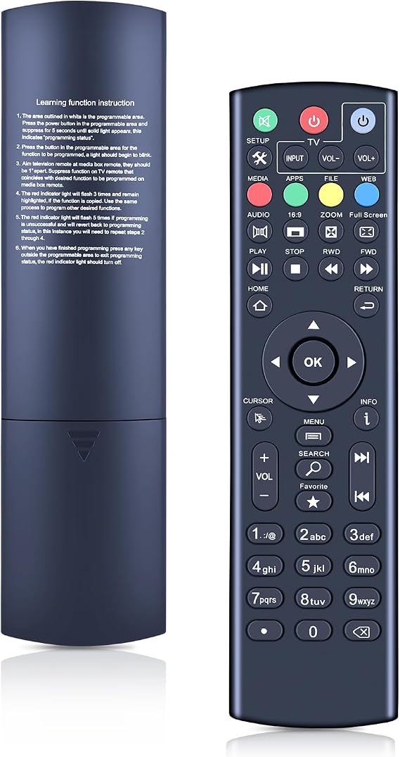 New Universal Replacement Remote Control for SuperBox S1, S2, S3, S4, S5 Pro, S5, S6 Max, S6 Ultra