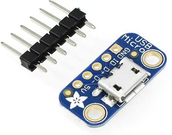 Adafruit USB Micro-B Breakout Board [ADA1833]