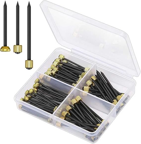 75 Pack Picture Nails for Hard Walls, Masonry Nails, Panel Pins