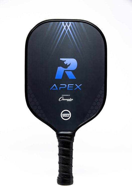 Champion Sports Rhino Pickleball Paddles: Indoor or Outdoor Pickleball Paddles in Wood, Aluminum, Fiberglass, Graphite Multiple Styles