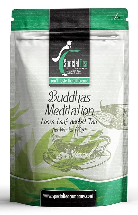 Special Tea Loose Leaf Herbal Tea, Buddhas Meditation, 1 oz