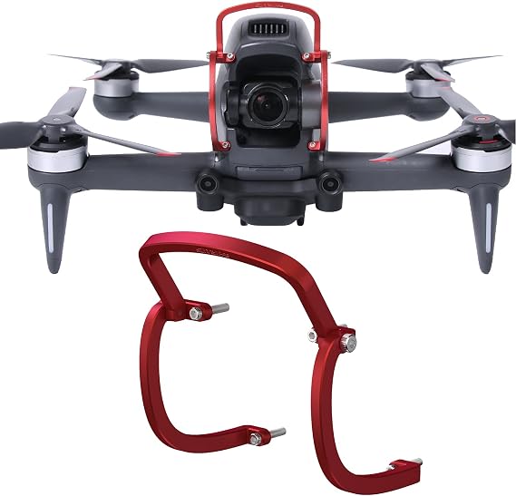 FPV Gimbal Camera Front Protection Bar Bumper For DJI FPV FLY MORE COMBO KIT Accessories - Red