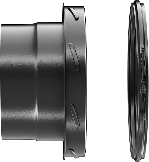 6Inch Insulated Stove Pipe Adapter, DoubleWall StainlessSteel