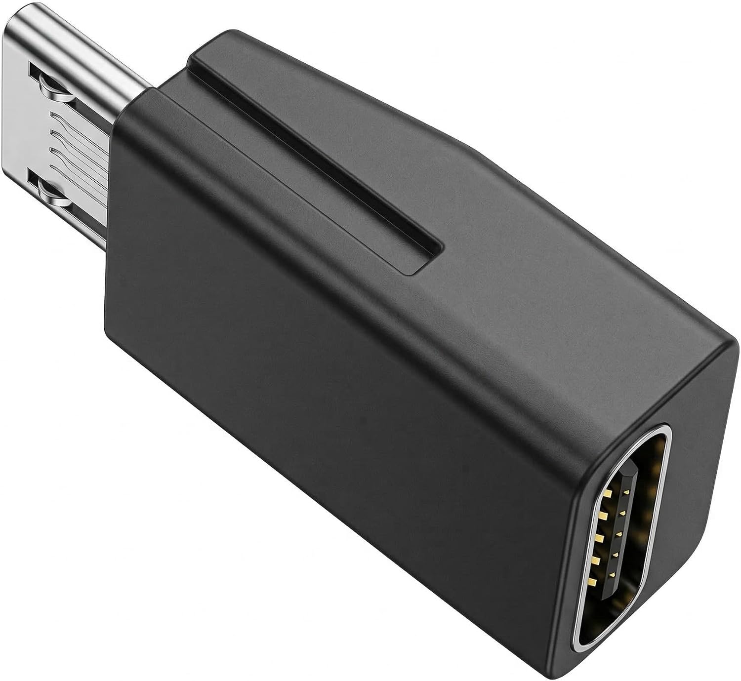 USB-C Adapter, Compatible with Razer Basilisk Ultimate, Viper Ultimate & DeathAdder V2 Pro, Micro-USB to Type-C Mouse Charging Converter，Precision-Moulded Fit，Supports Charging & Data Sync