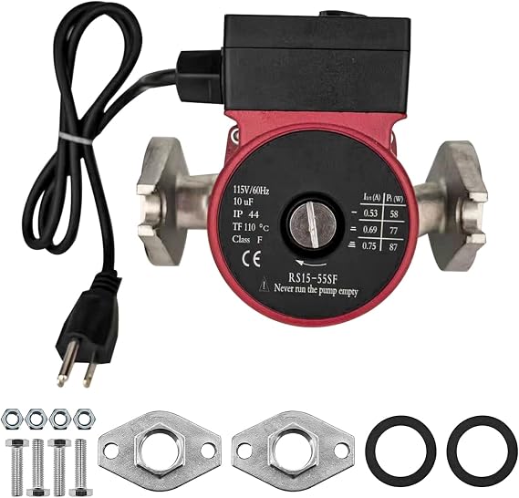 UPS15-55SFC 59896773 Stainless Steel Circulator Pump 3-Speed