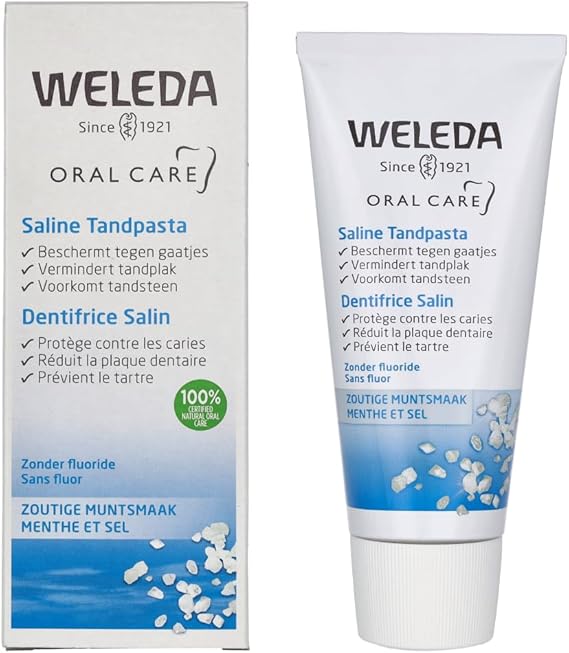 Weleda Natural Salt Toothpaste, 2.5 Ounce (Pack of 1)