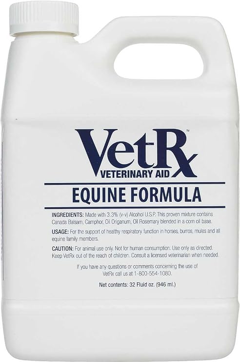 VET RX VetRx Veterinary Aid All-Natural EQUINE Formula, 32 oz