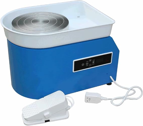 Ceramic Machine with Electric Ceramic Wheel, 220V 350W, Mold Tool for Art Work and Ceramic Formation DIY