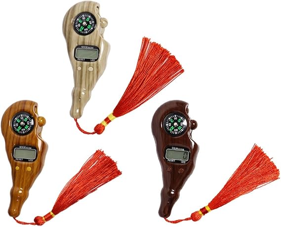 3PCS Digital Beads Counter, Buddha Beads Counter, Prayer Beads Counter, Digital Finger Counter, Digital-Tasbih Counter with Compass and Light, for Meditation, Relaxation, Muslim Prayer
