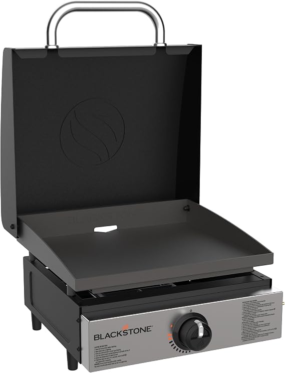 Blackstone 1814 Propane Gas Griddle, 17 Inch, Black