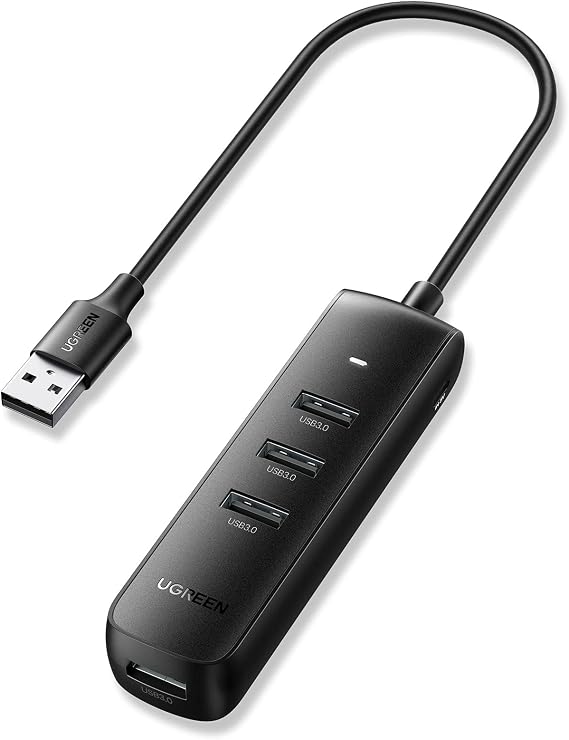 UGREEN USB Hub USB Splitter 3.0 Ultra Thin 4 Port USB Adapter.