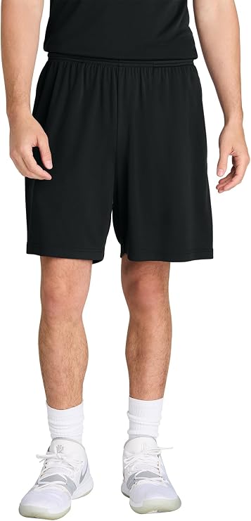 SPORT-TEK Unisex PosiCharge Competitor 7 Pocketed Short | Moisture Wicking 7" Basketball Shorts for Men & Women, Athletic Fit