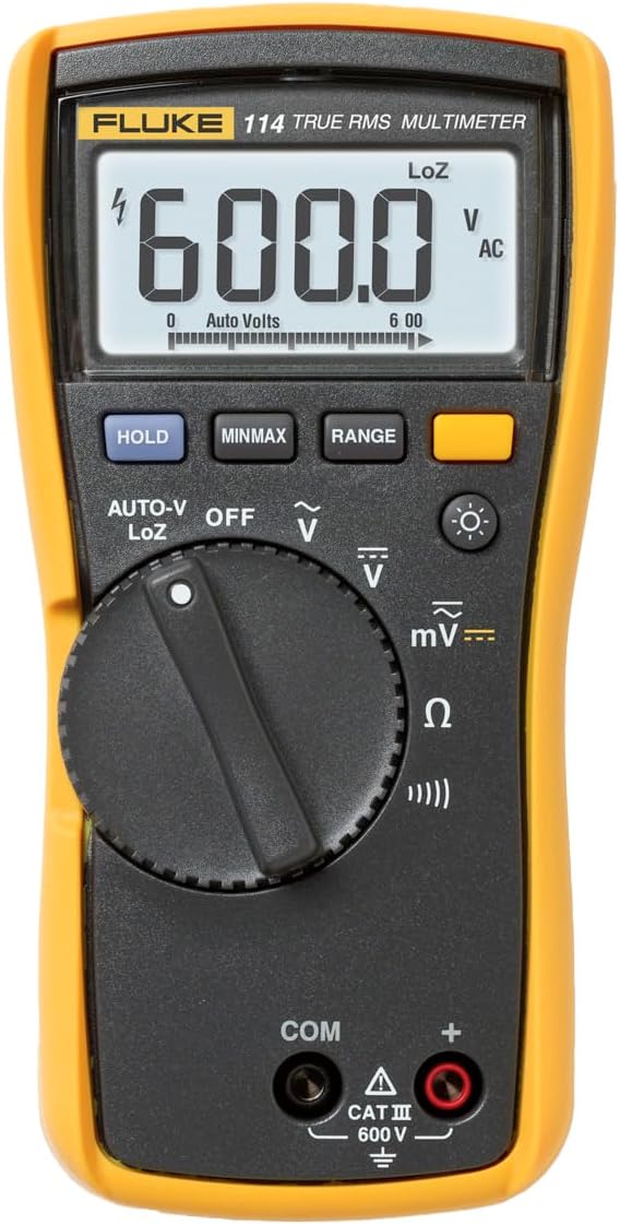 FLUKE-114 ELECTRICAL TRMS MULTIMETER