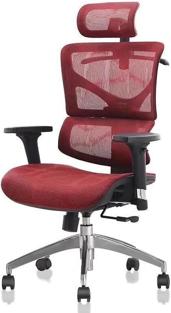 Office Chair Recliner Mesh, Mesh Chair Back and Seat Computer Desk Chair Heavy Duty Task Chair Breathable Mesh Desk Chair Flip Up Arms with Lumbar Support 3D Armrest Tilt Function