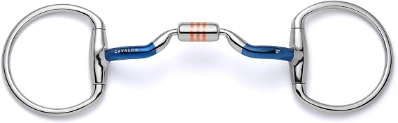 Eggbutt Low Port Snaffle Bit, Capsule Sweet Iron
