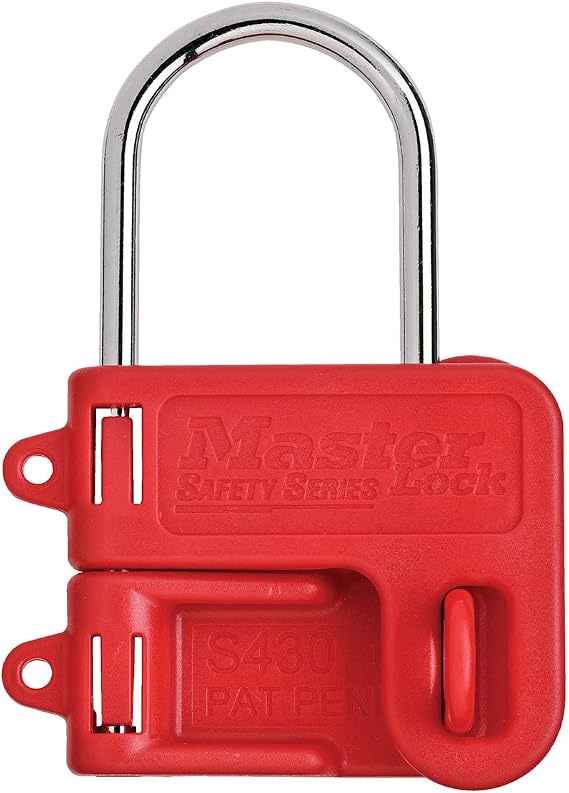 Masterlock S430 4mm M/Kilit Kilitleme Hasp Prangaları