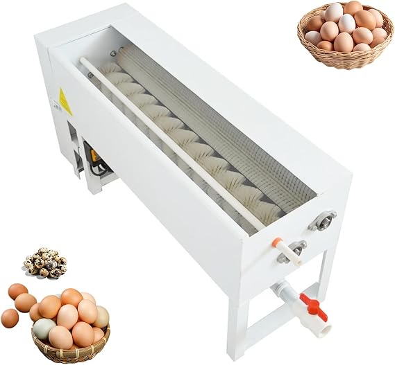 Commercial Electric Egg Washer 1500-2000 pcs/h 750W 110V
