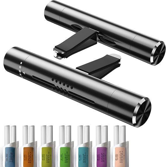 KMSCO Car Air Fresheners Scents Diffuser Vent Clips Perfume Essential Oil Sticks Fro Women Men Automotive Fragrance Decoration Accessories