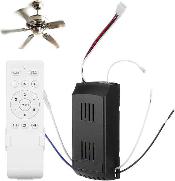 VOSAREA 1 Set Dc Motor Speed Controller With Variable Remote Control For Ceiling Fans And Fan Lights Home Use