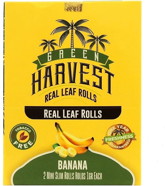 Real Leaf 20 Packs Per Box 20 Packs Per Box Banana Flavor